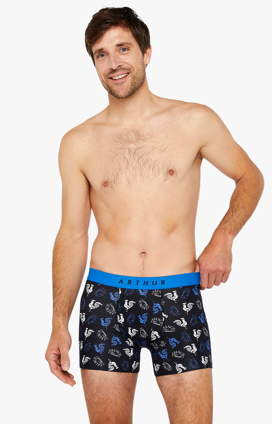 Boxer Homme Coq Noir 2