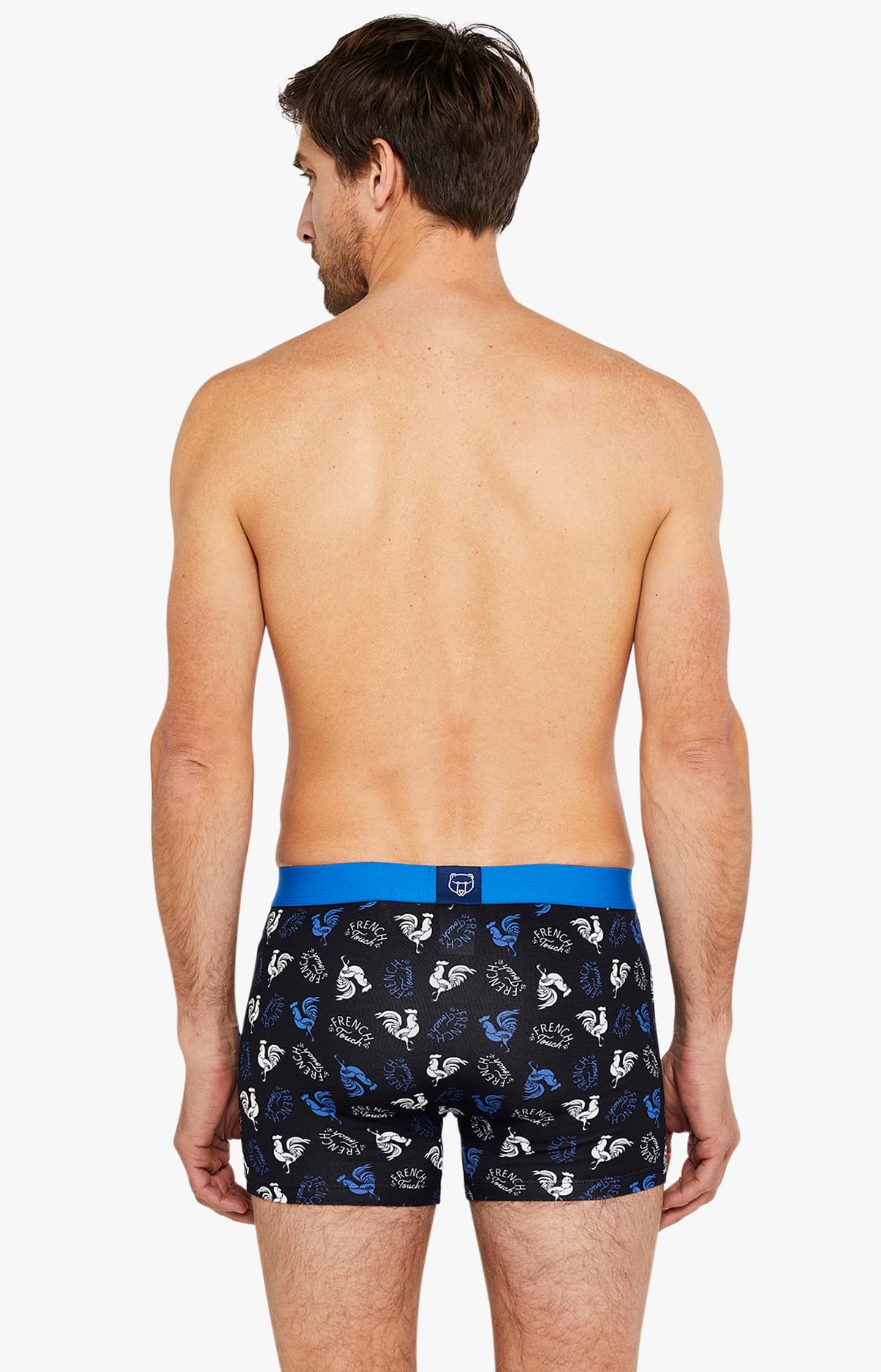 Boxer Homme Coq Noir 5