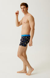 Boxer Homme Coq Noir 4