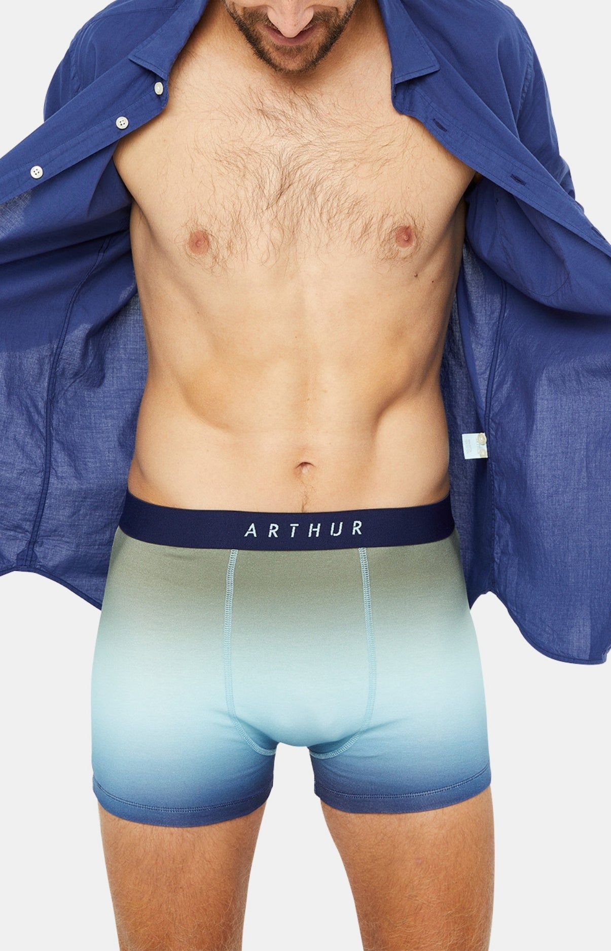Boxer Homme Tie &amp; Dye Marine 1