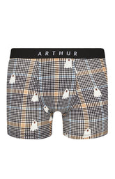 Boxer Homme Dans de beaux draps Noir 3