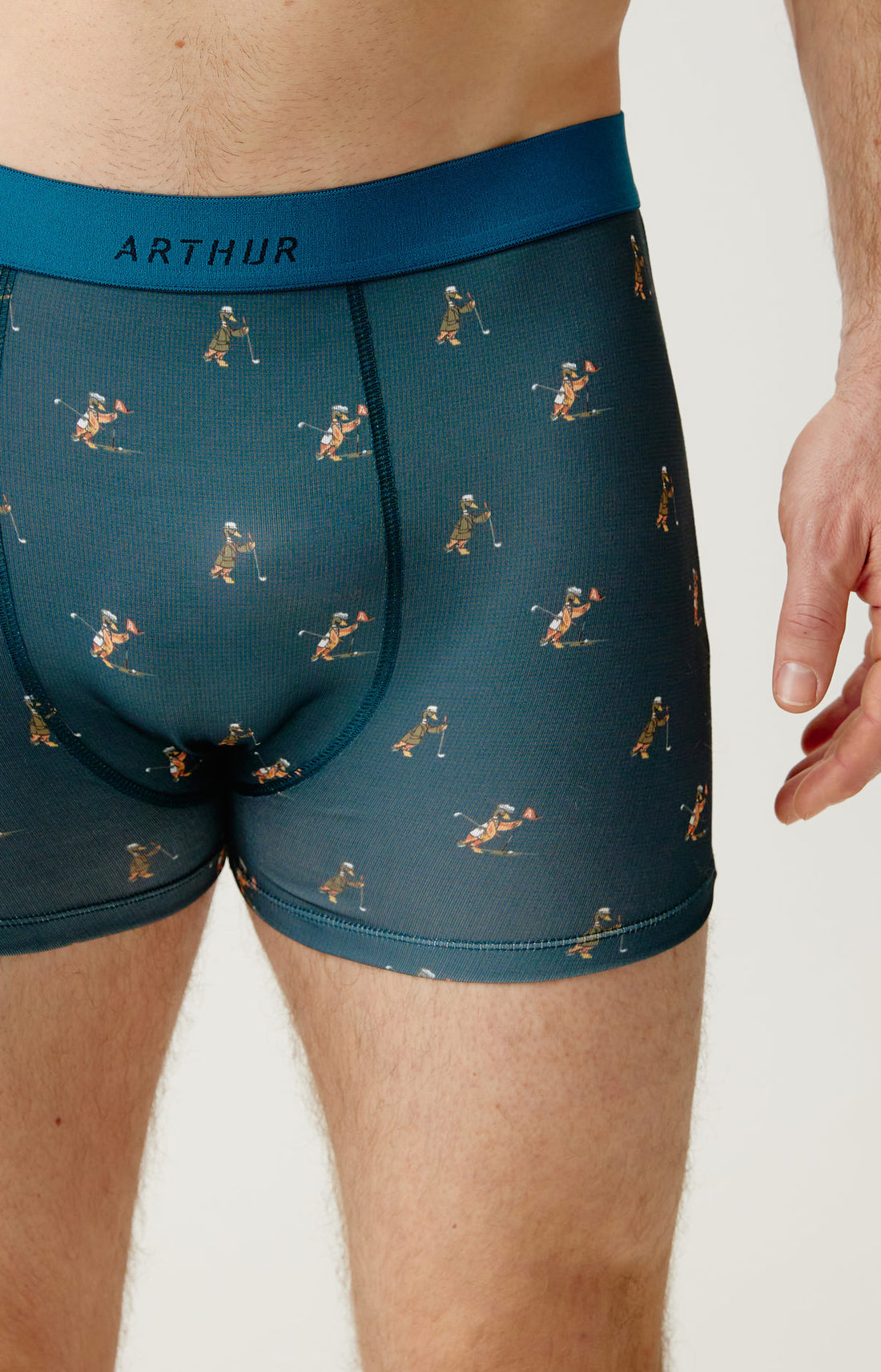 Boxers homme Touche pas à mon putt CANARD 2