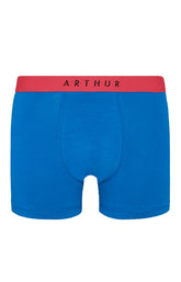 Boxer Homme Coton Homme Bleu 3
