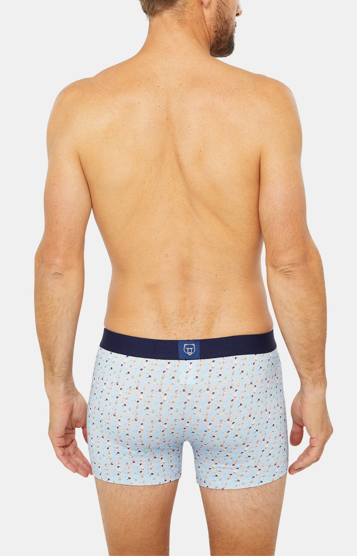 Boxer Homme Marathon Bleu 5