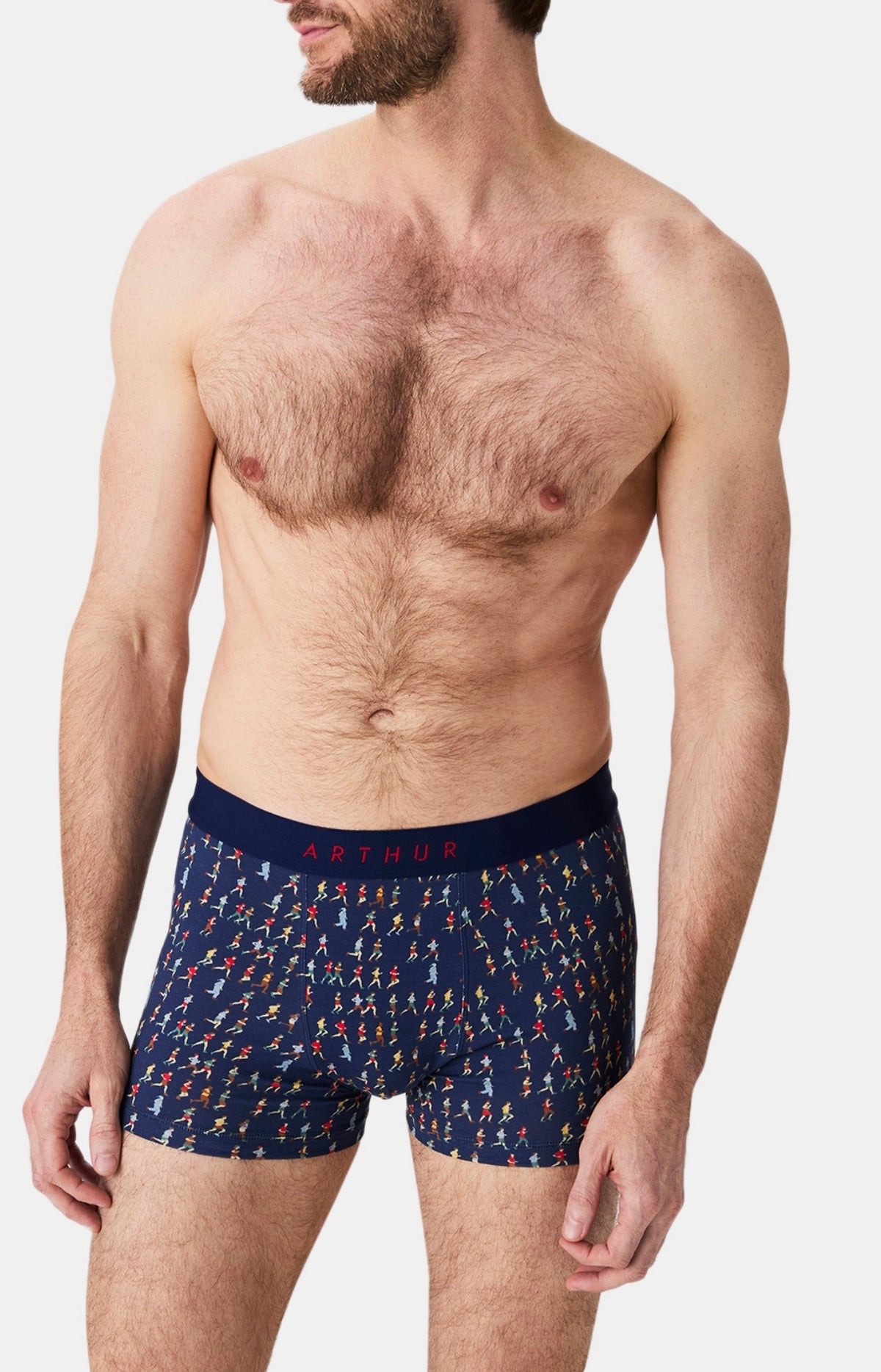 Boxers homme Marathon MARINE 4