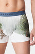 Boxer panthère des neiges Blanc 1