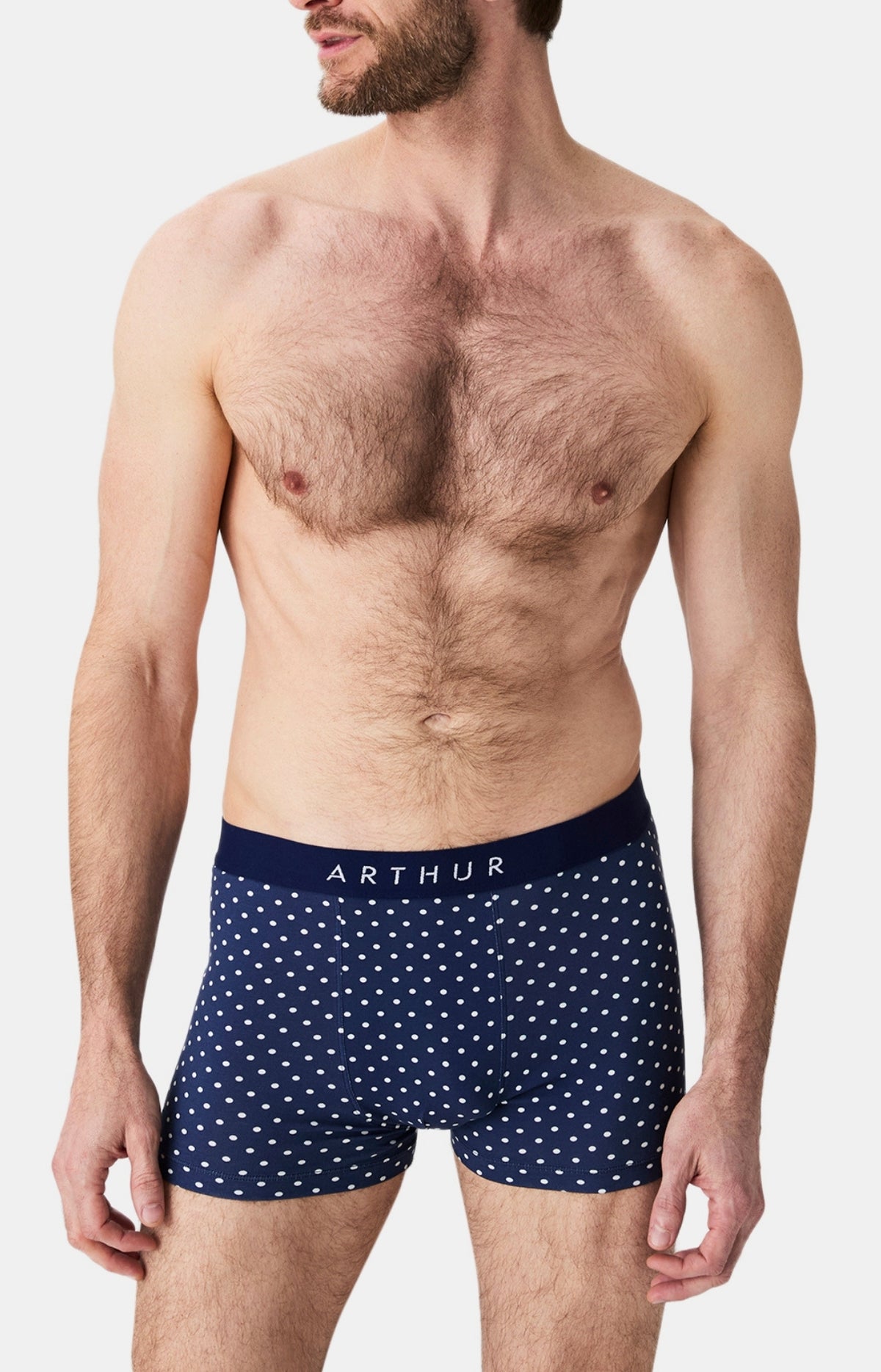 Boxers homme Petit Pois MARINE 4