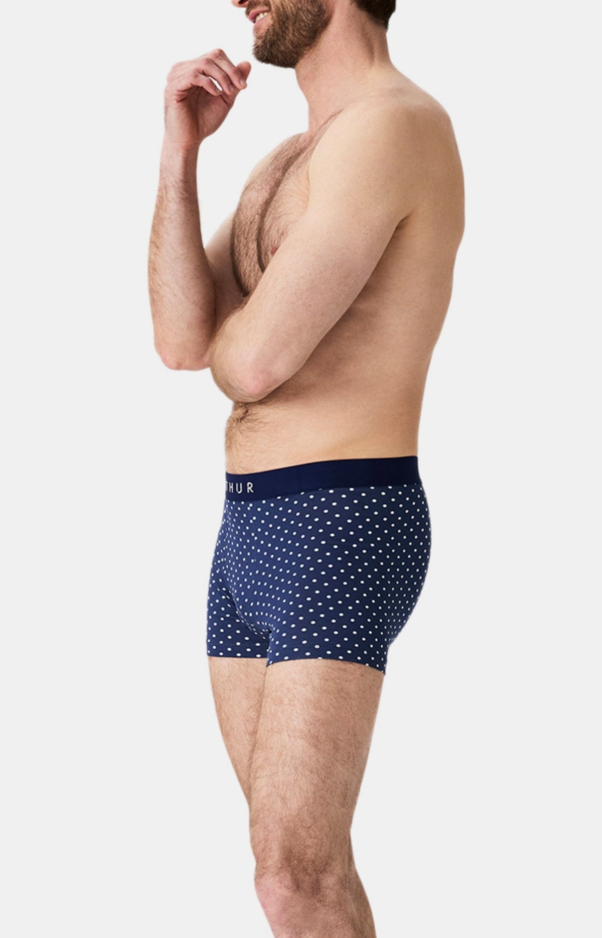 Boxers homme Petit Pois MARINE 5