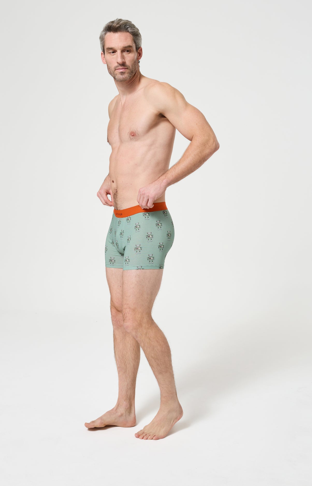 Boxer homme Robot Imprimé robots 5