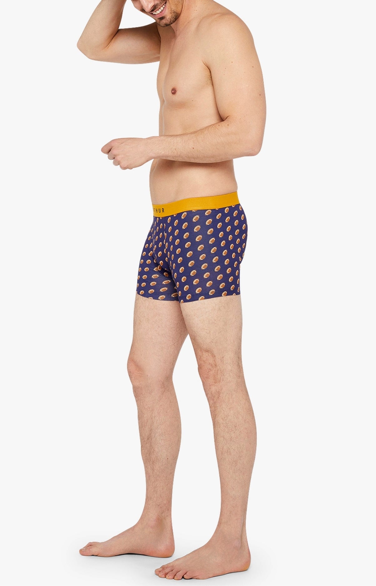 Boxer Homme Rugby Marine 4