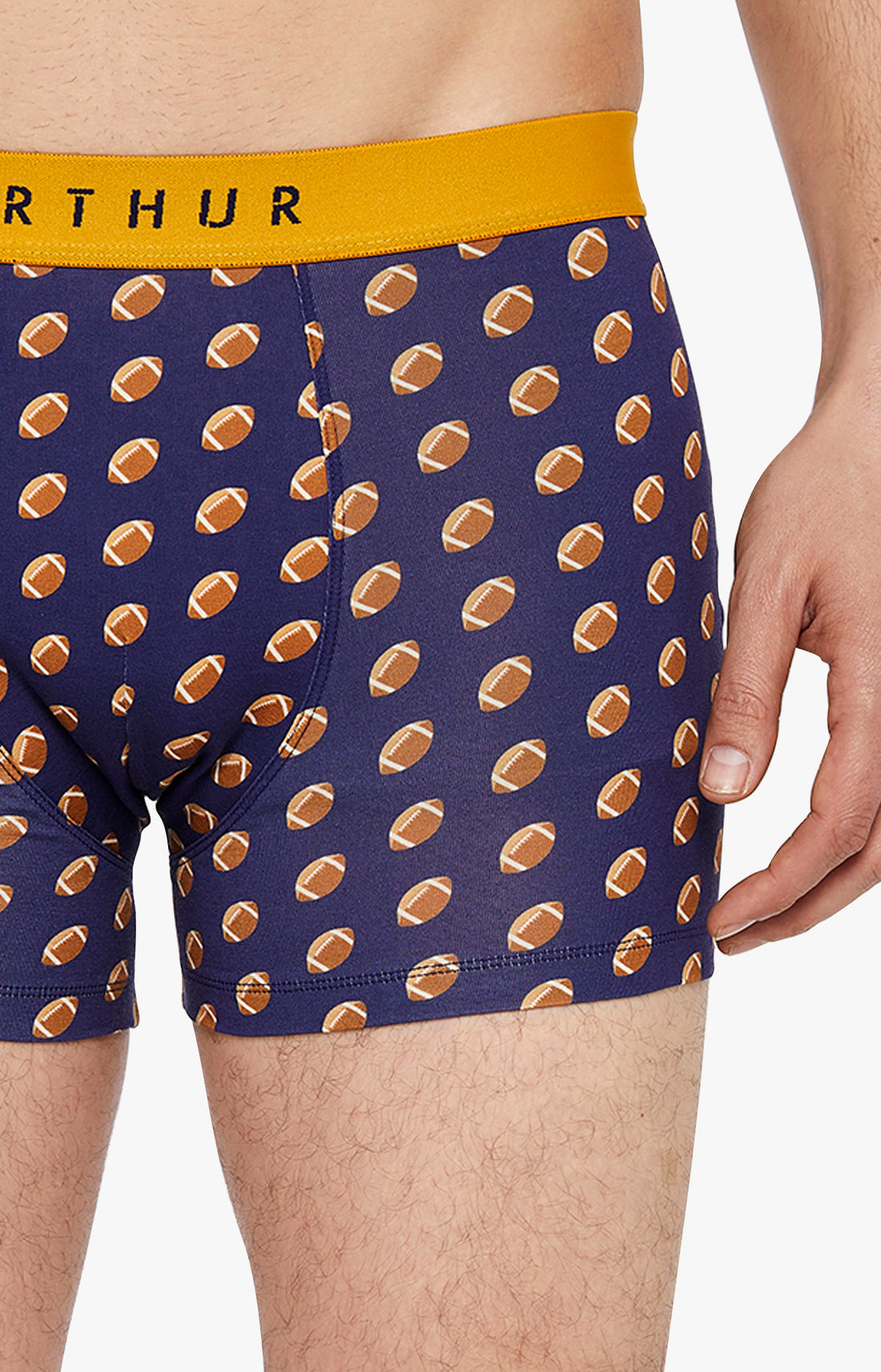 Boxer Homme Rugby Marine 2