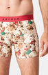Boxer Homme Teddy Homme Beige et Marron 2
