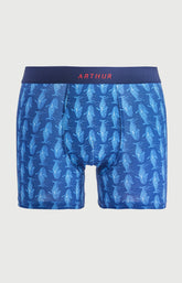 Boxer homme Pacifique Imprimé banc de baleines bleues 3