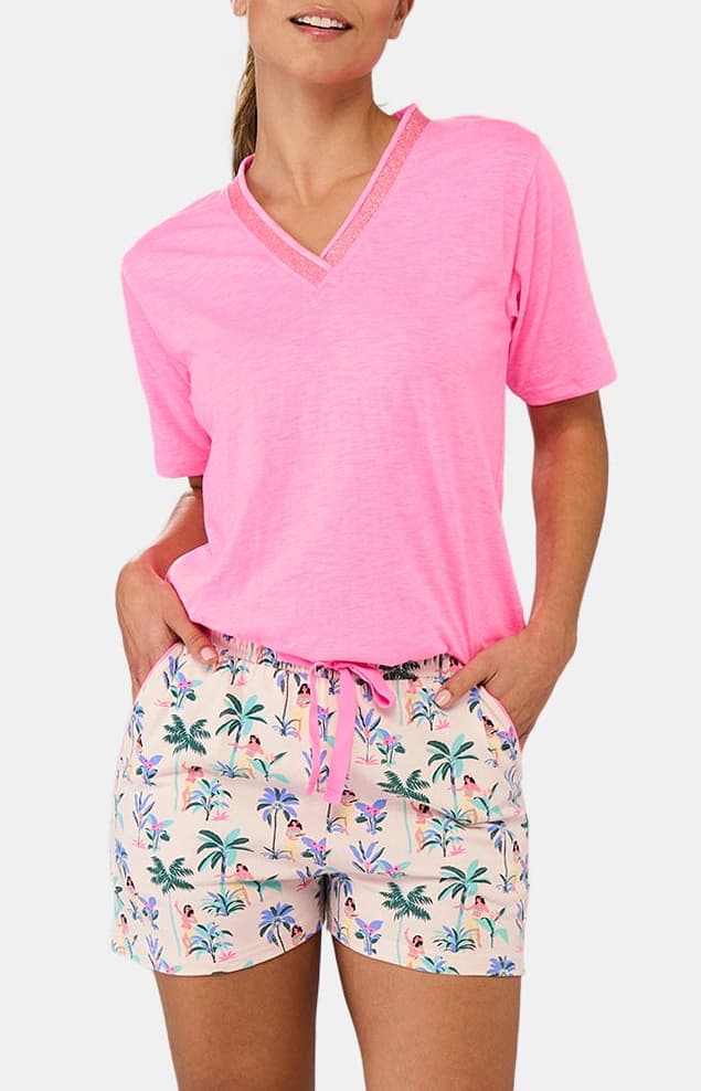 Short vahiné Multicolore 1