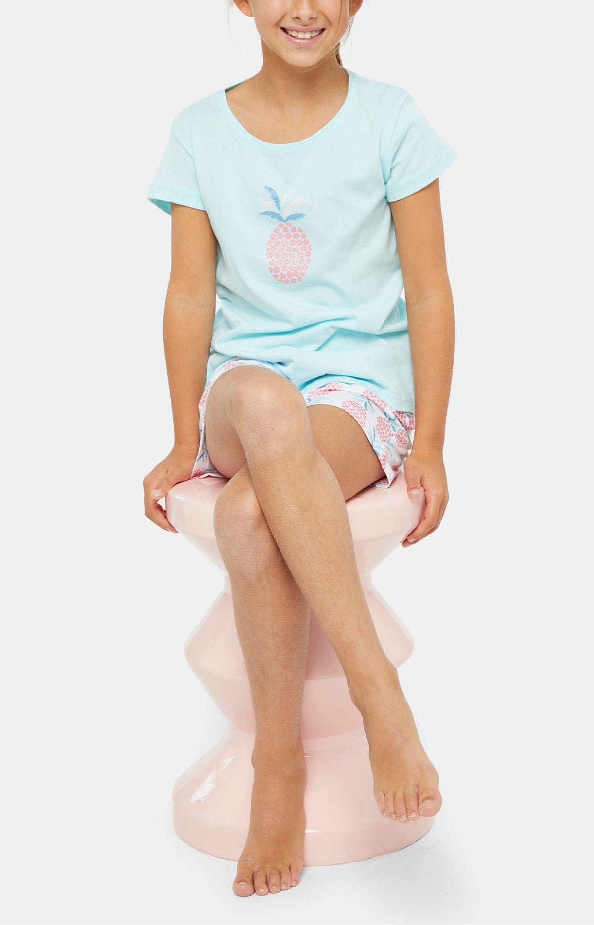 Pyjashort Enfant Ananas Multicolore 2