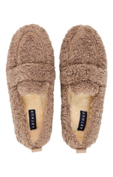 Chaussons Femme Sherpa Noisette NOISETTE 2