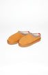 Chaussons Femme Laine Beige et Marron 1
