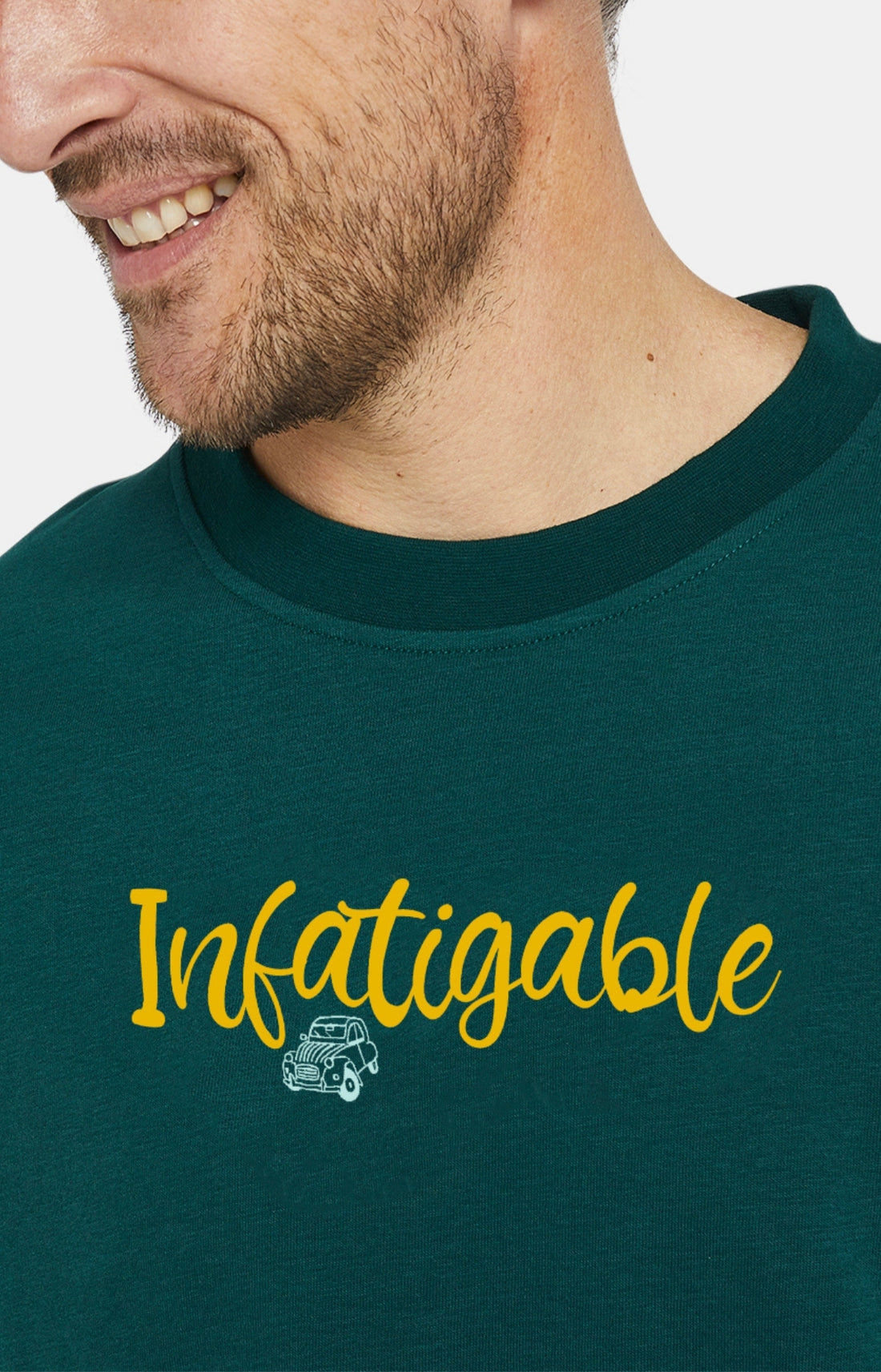 Maxi Tee-shirt Homme 2CV Vert 6