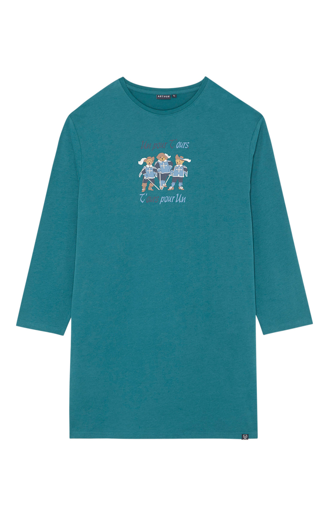 Maxi Tee-shirt Homme Teddy mou(r)squetaires Vert 3