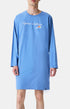 Chemises de nuit Homme Shirt Noël en altitude BLEU 1