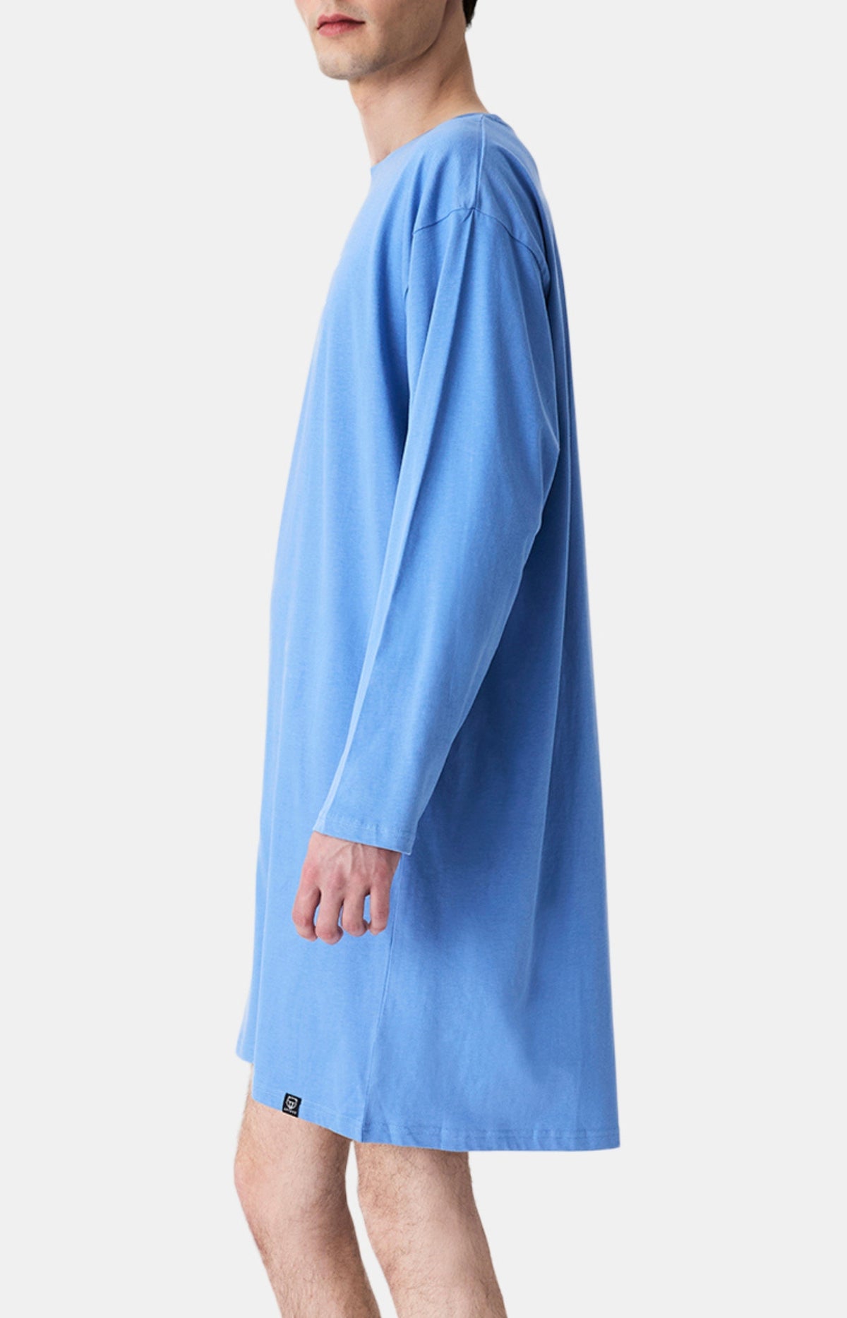 Chemises de nuit Homme Shirt Noël en altitude BLEU 6