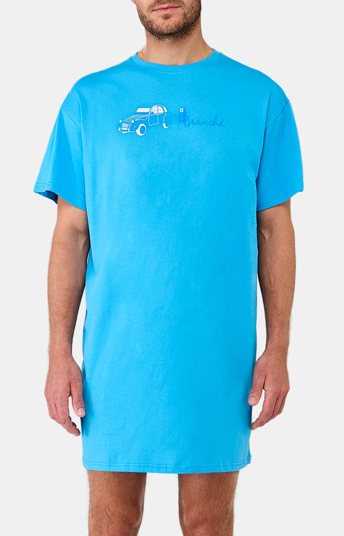 Maxi Tee-shirt Homme 2CV 1 Bleu 1