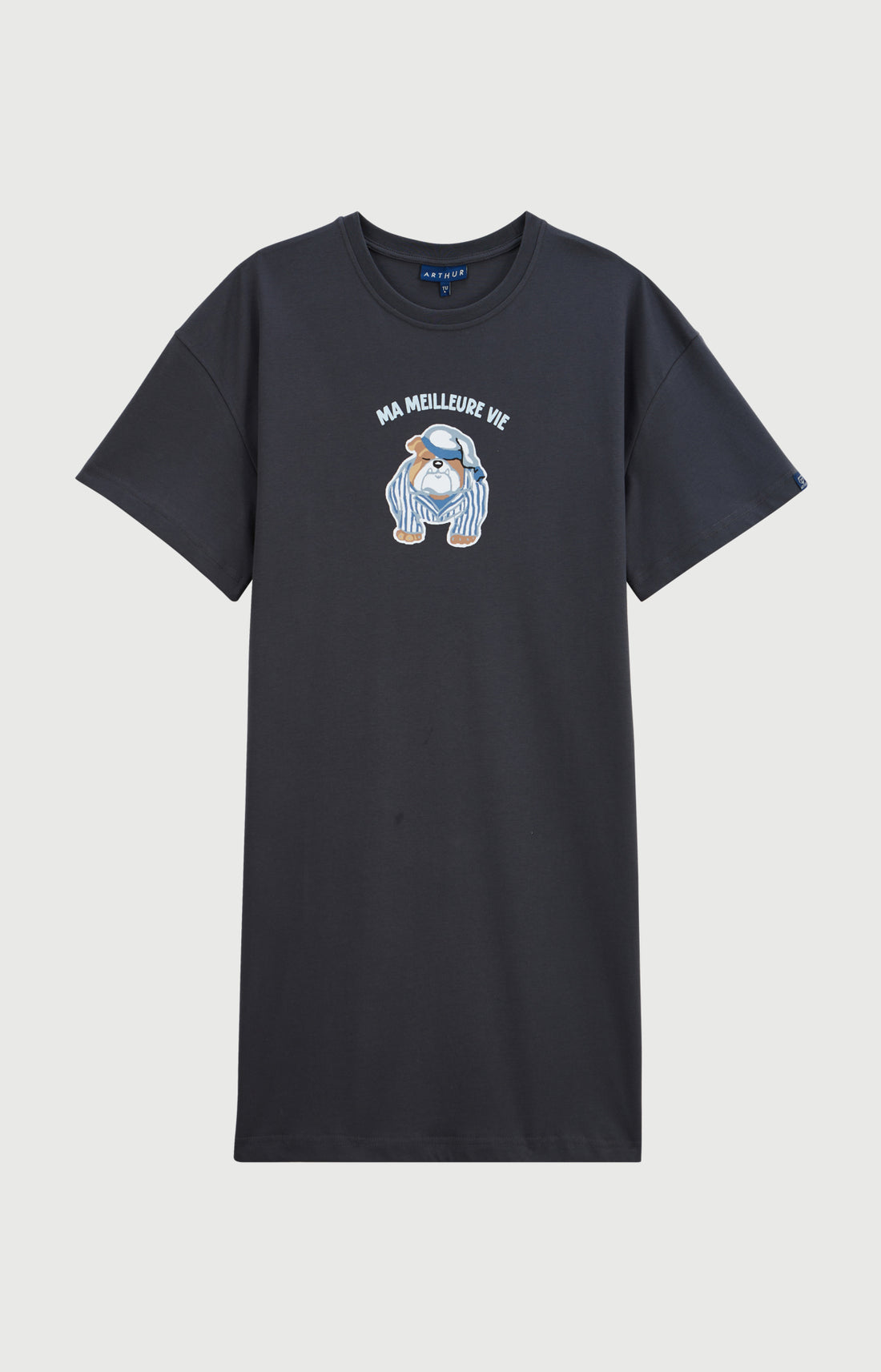 Maxi Tee-Shirt en jersey de coton léger - Ma meilleure vie