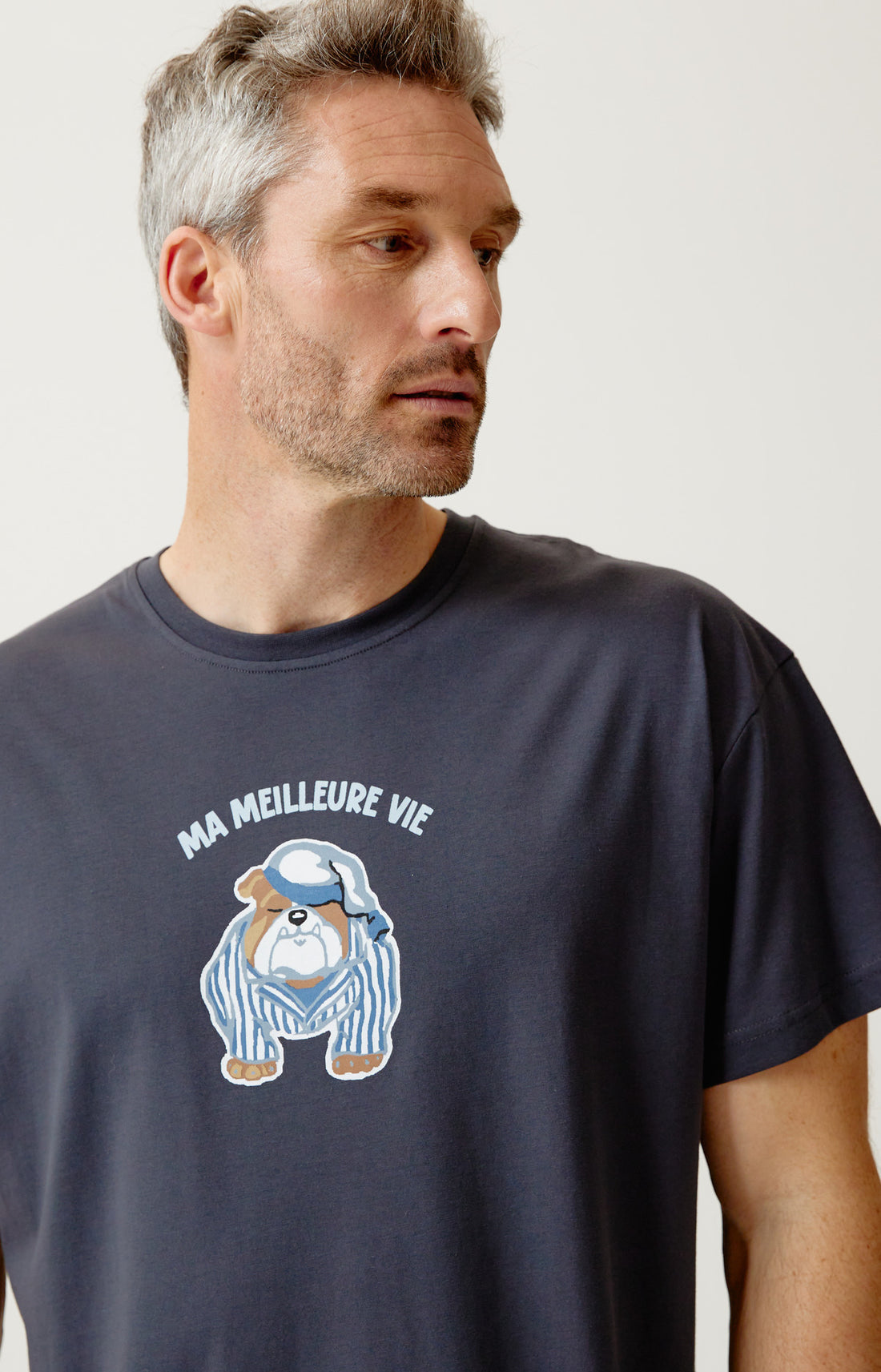 Maxi Tee-Shirt en jersey de coton léger - Ma meilleure vie