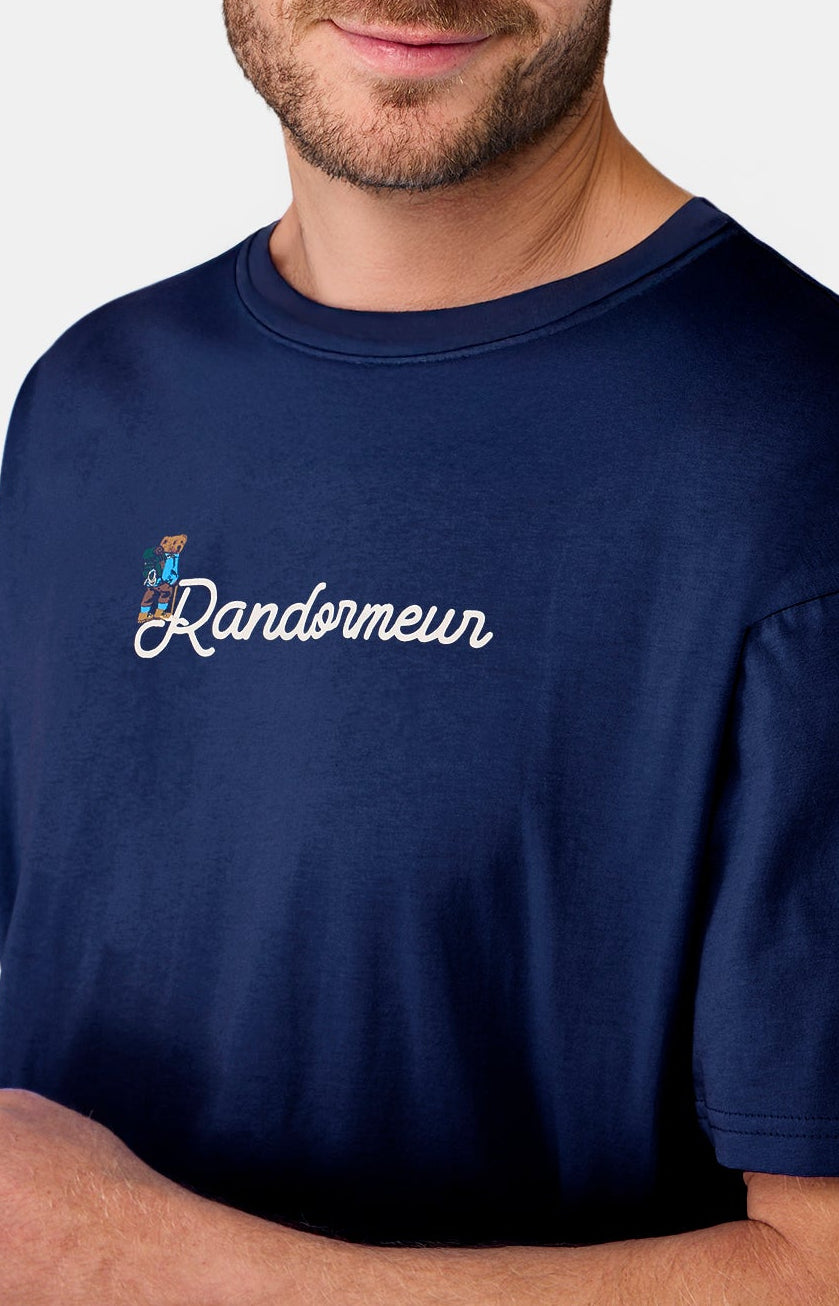 Maxi Tee-shirt Homme Randormeur Marine 2