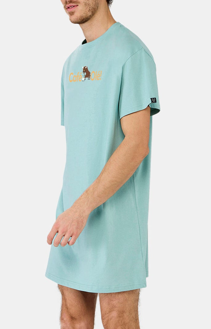 Maxi Tee-shirt Homme Olé Bleu 4