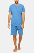 Pyjashort Homme Bleu 8
