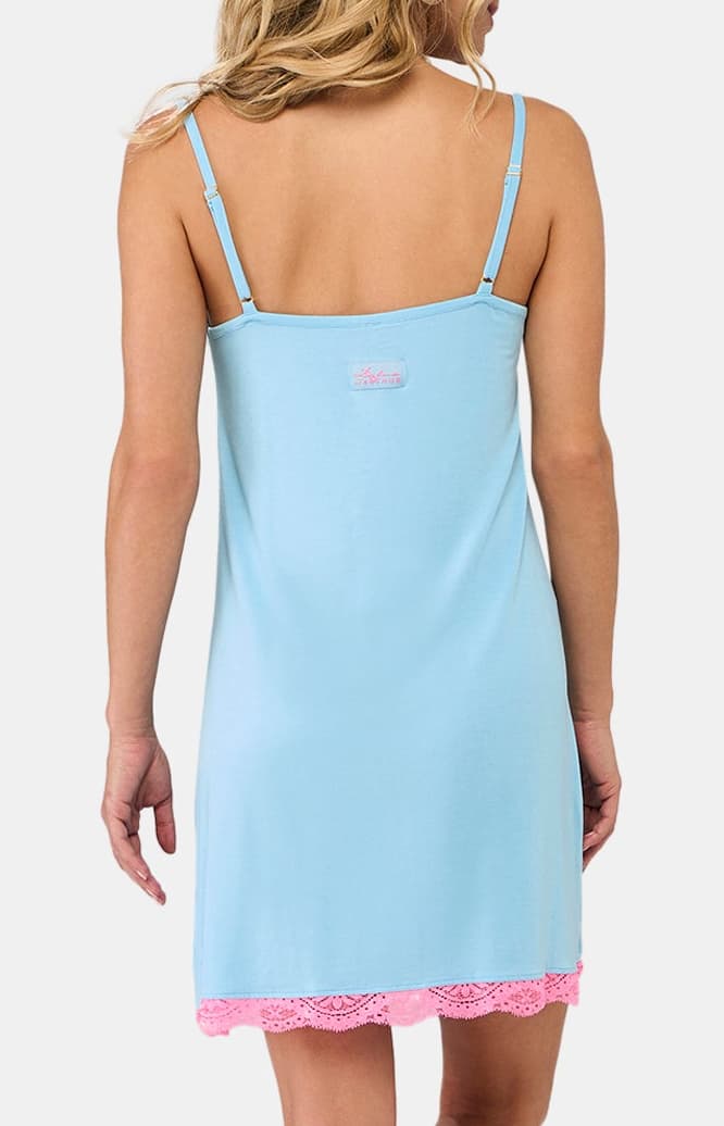 Nuisette Femme Turquoise Bleu 5