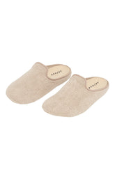 Chaussons Femme Beige et Marron 1