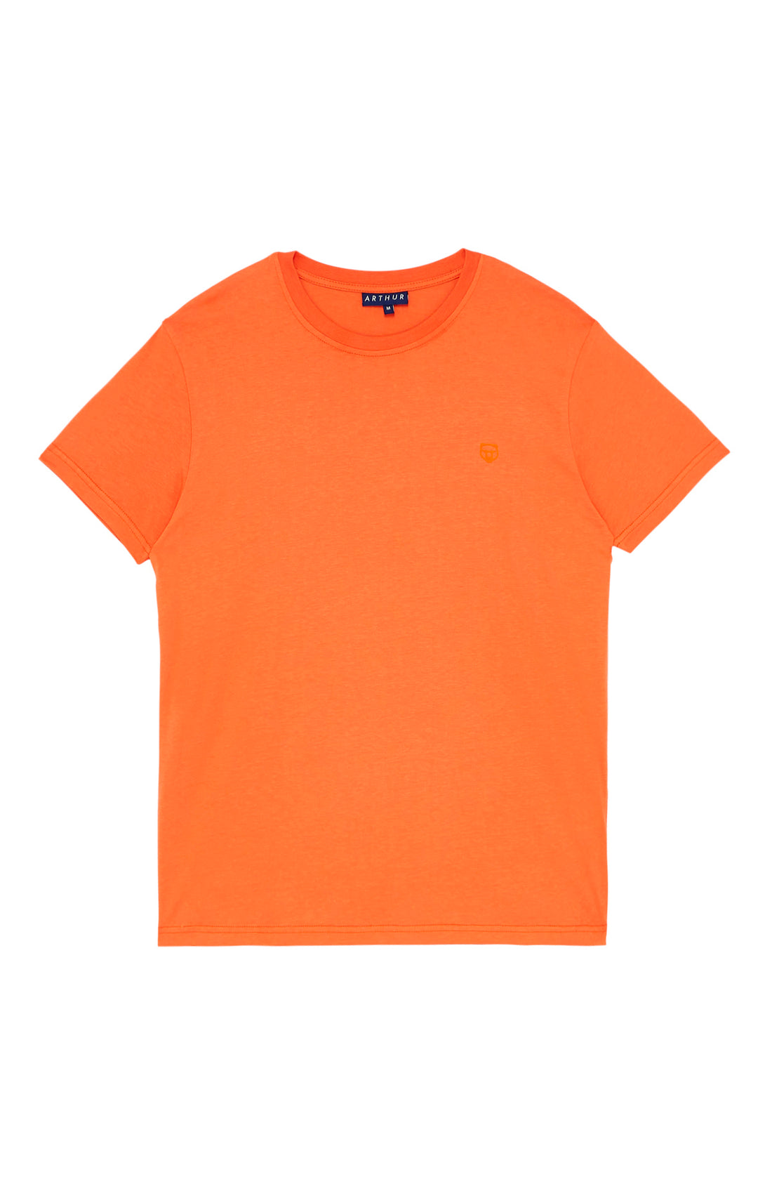 Tee-shirt Homme manches courtes Coton Orange 18