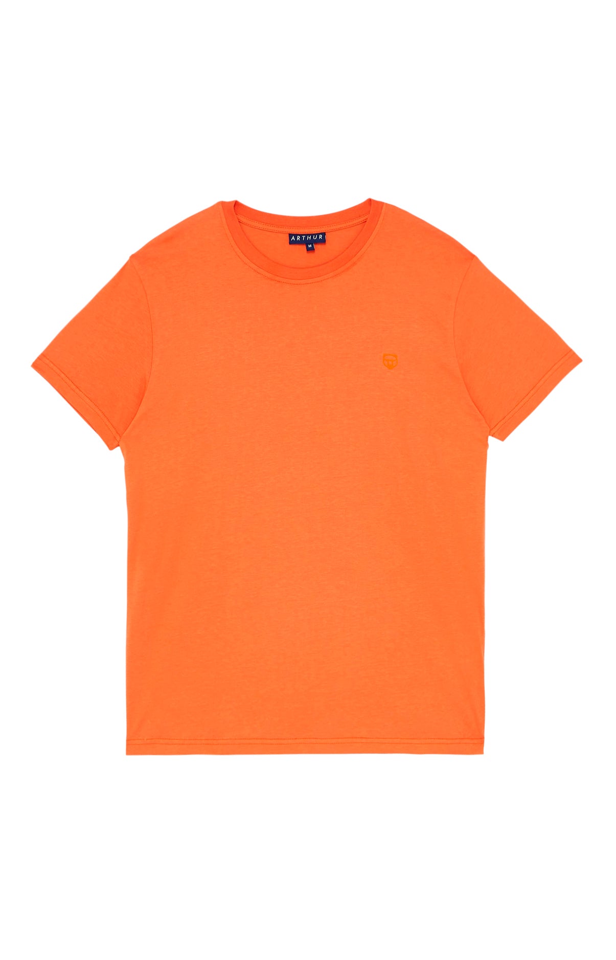 Tee-shirt Homme manches courtes Coton Orange 18