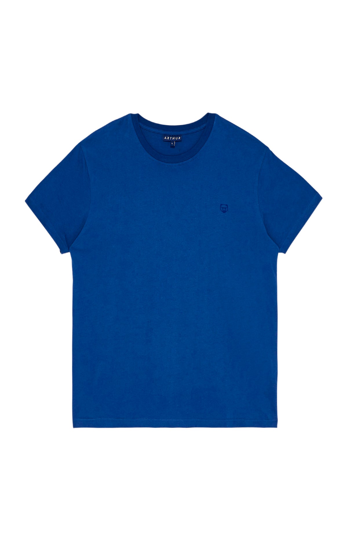 Tee-shirt Homme manches courtes Coton Bleu 24