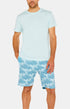 Tee-shirt Homme manches courtes Coton Bleu 10