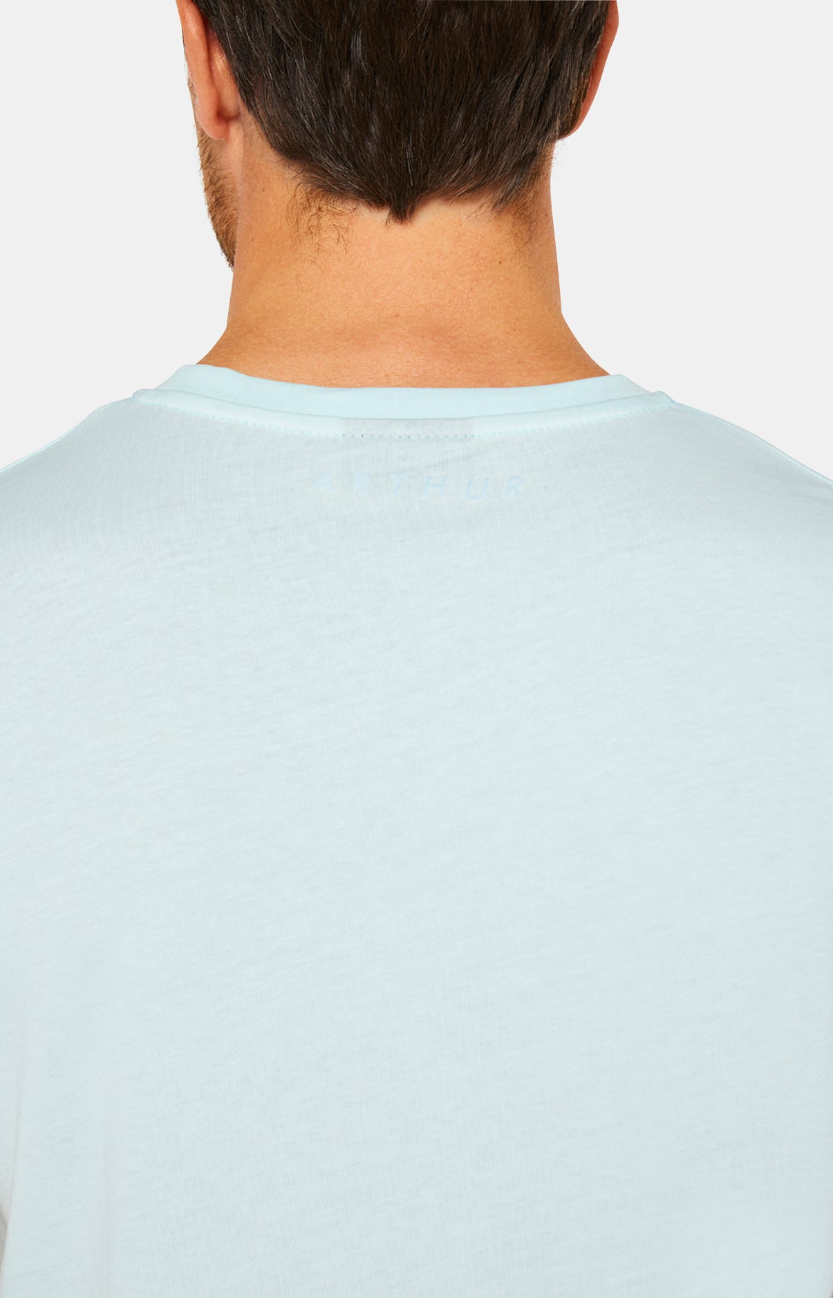 Tee-shirt Homme manches courtes Coton Bleu 14
