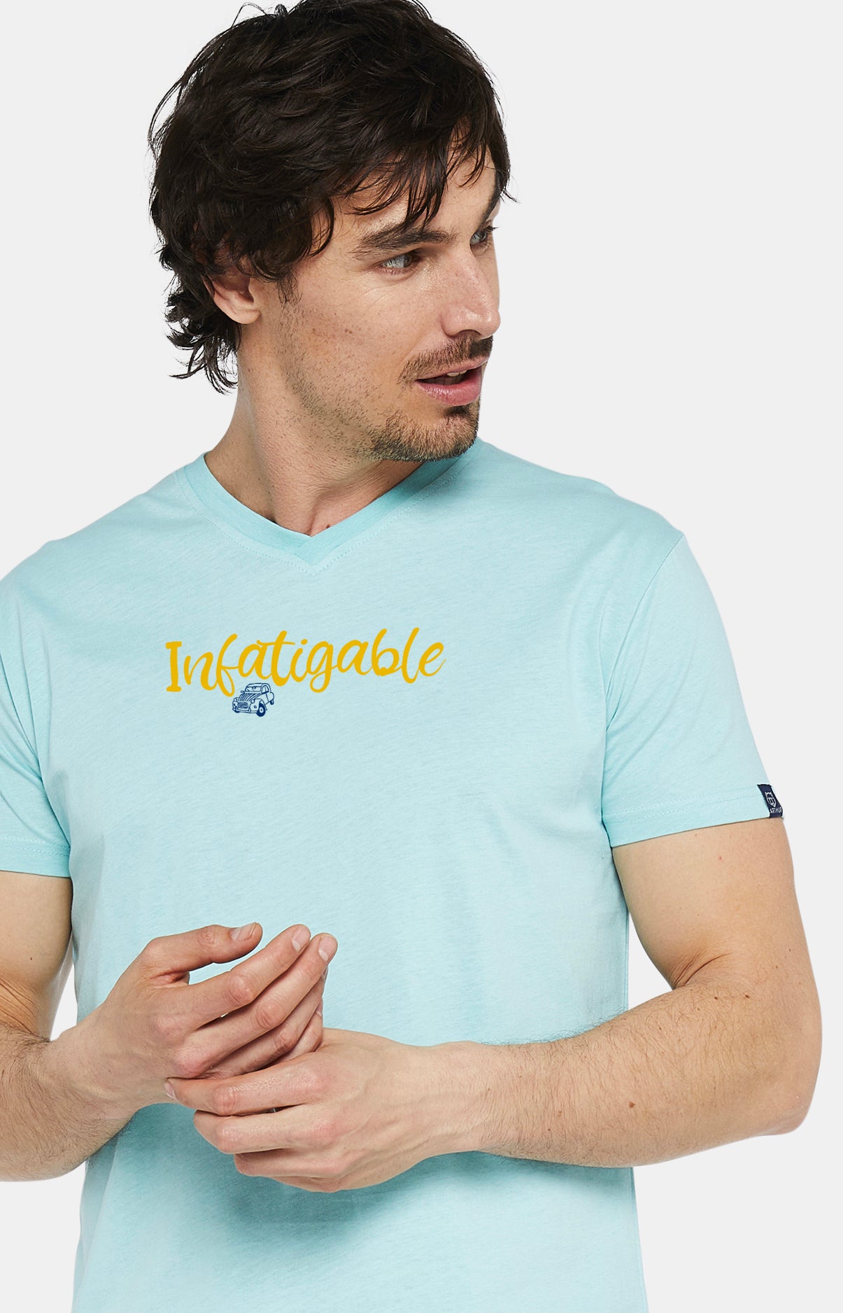 Pyjashort Homme Infatiguable 2CV Marine 6