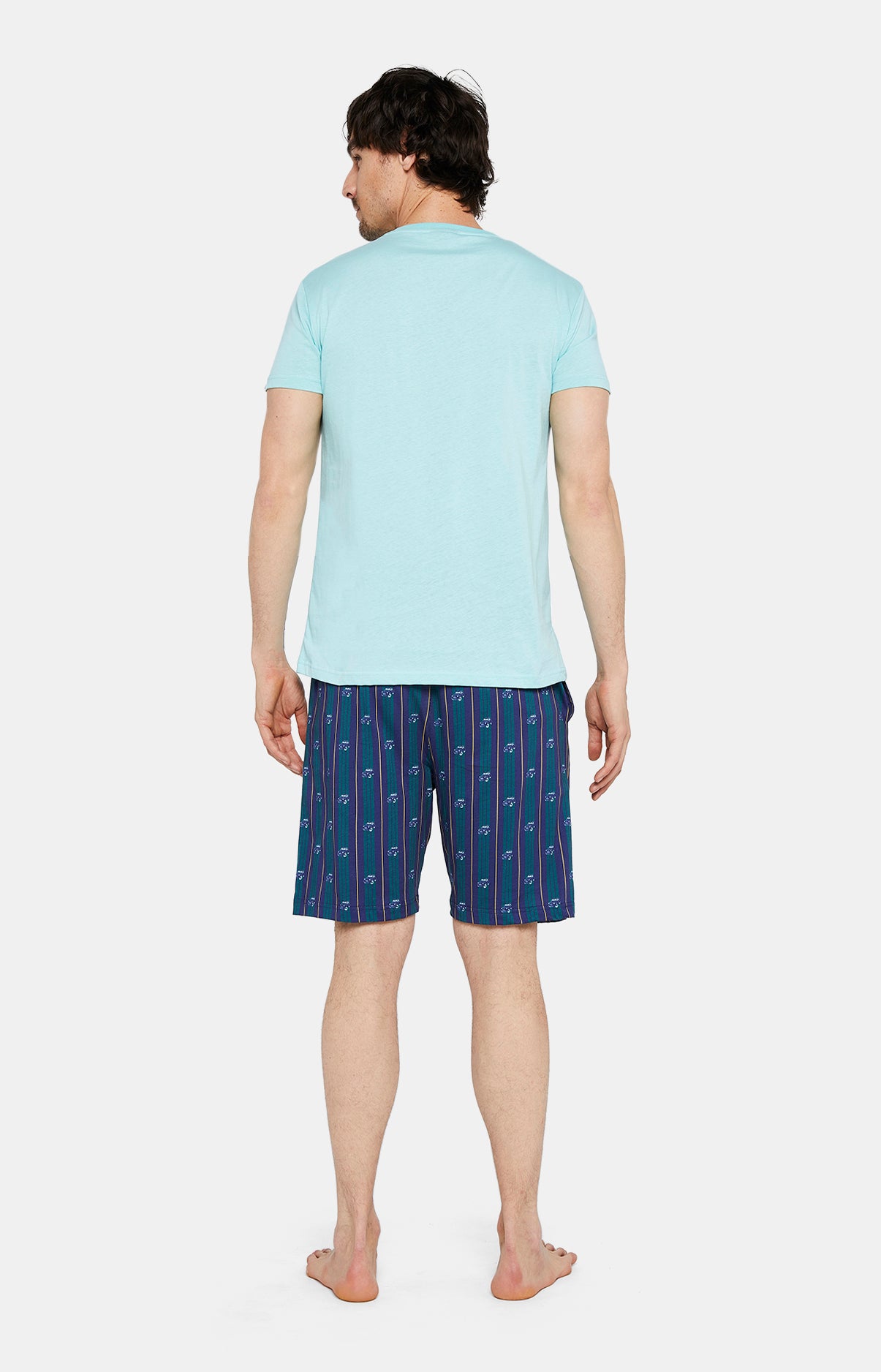 Pyjashort Homme Infatiguable 2CV Marine 4