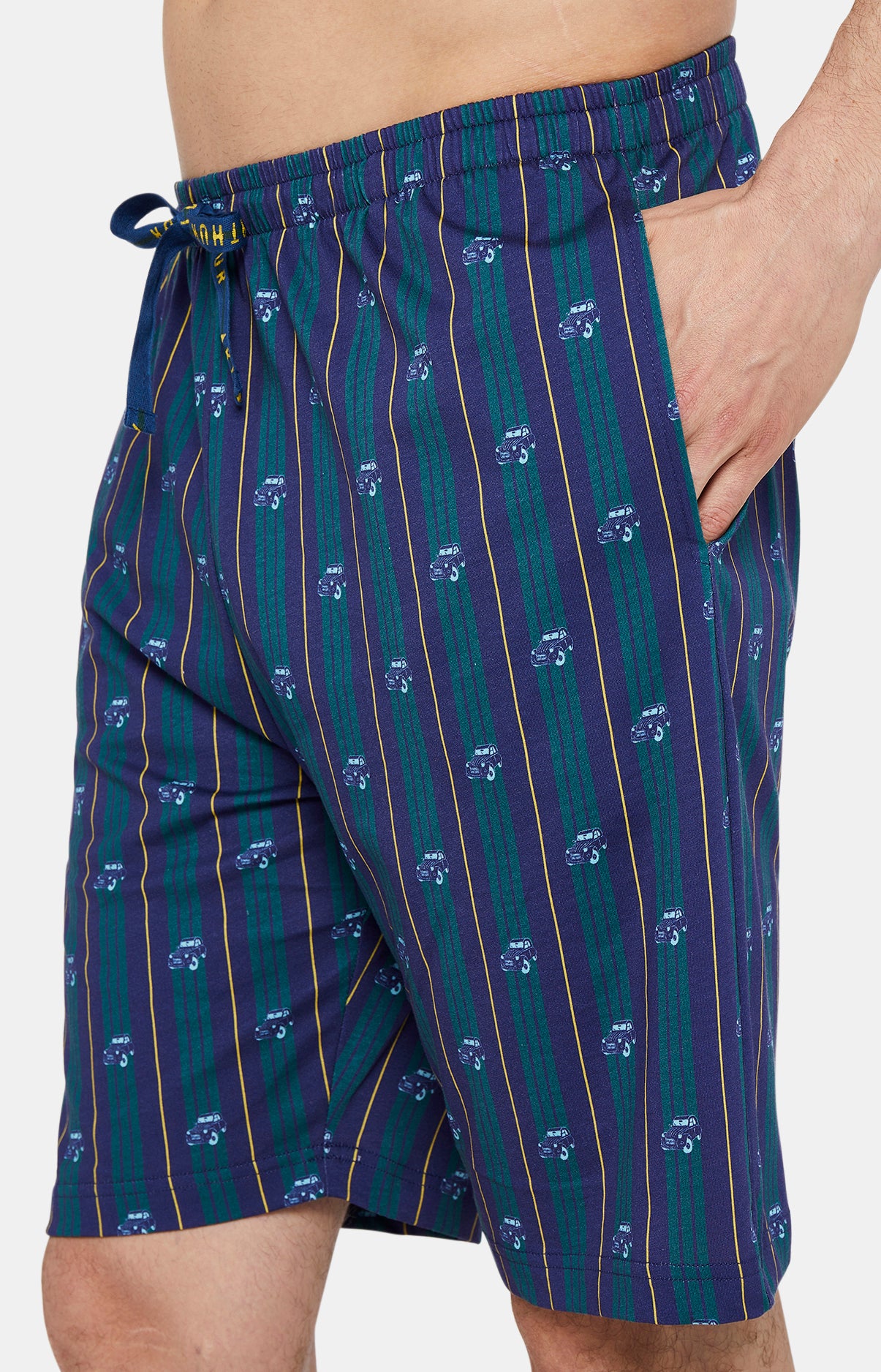 Pyjashort Homme Infatiguable 2CV Marine 5