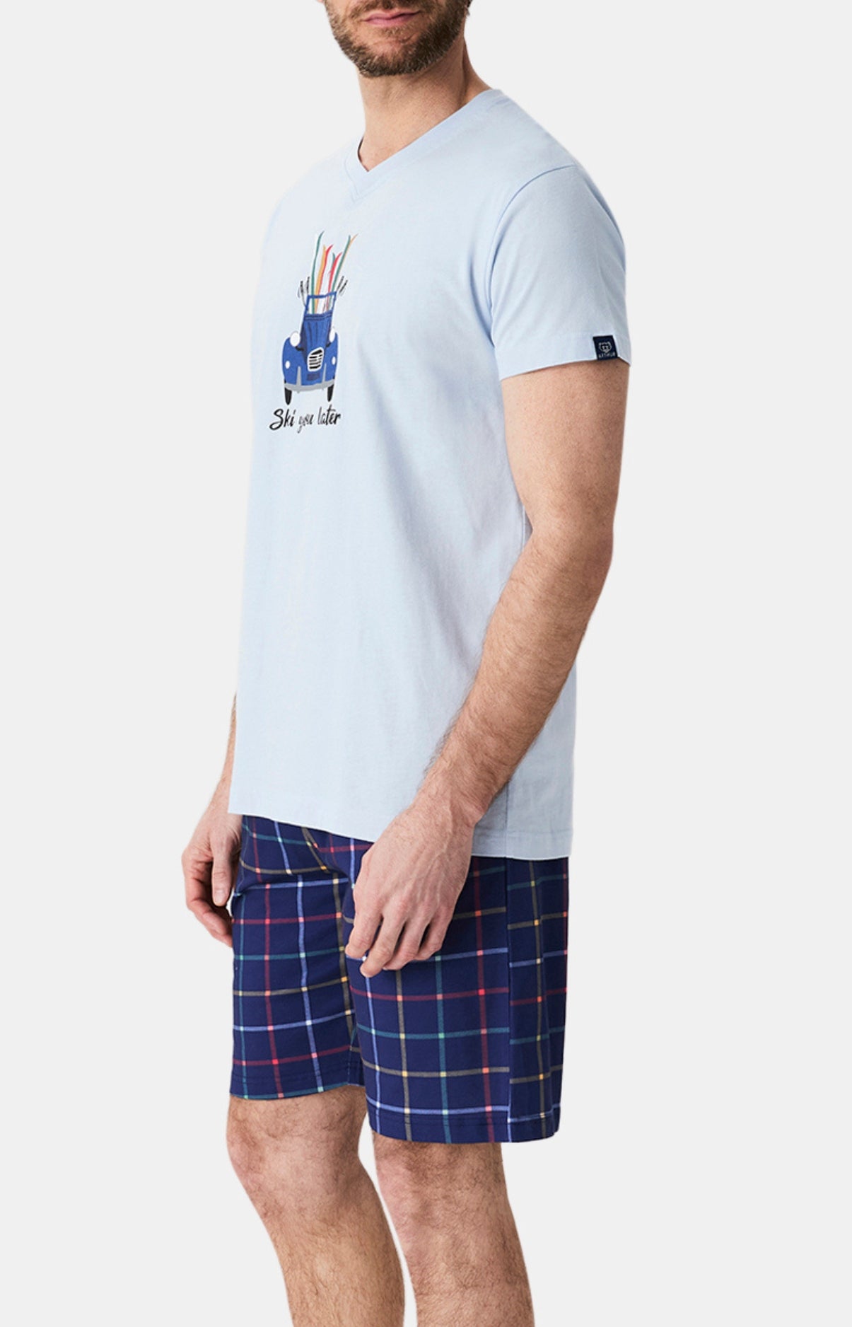 Pyjamas Homme Ski You Later MARINE 5