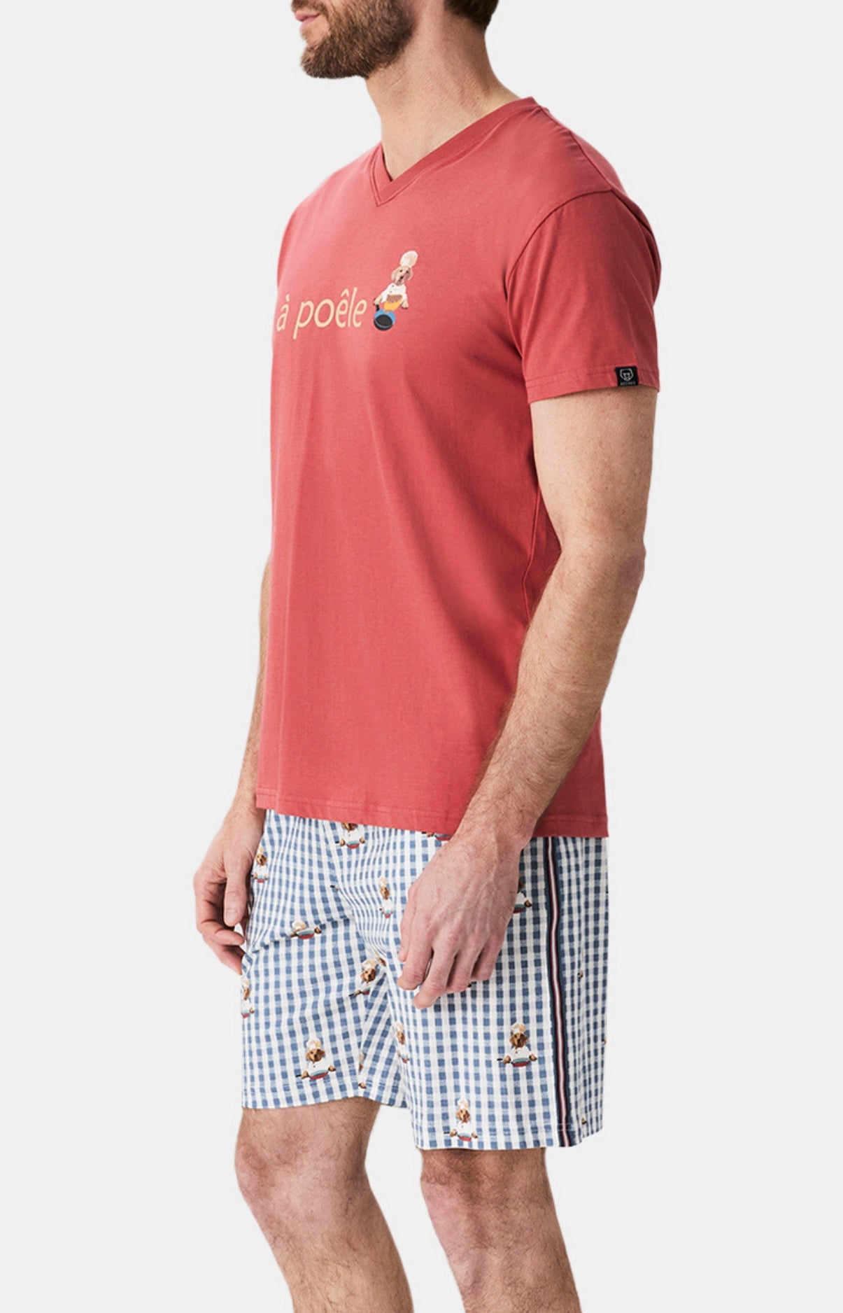 Pyjamas Homme A poêle GRIS 5