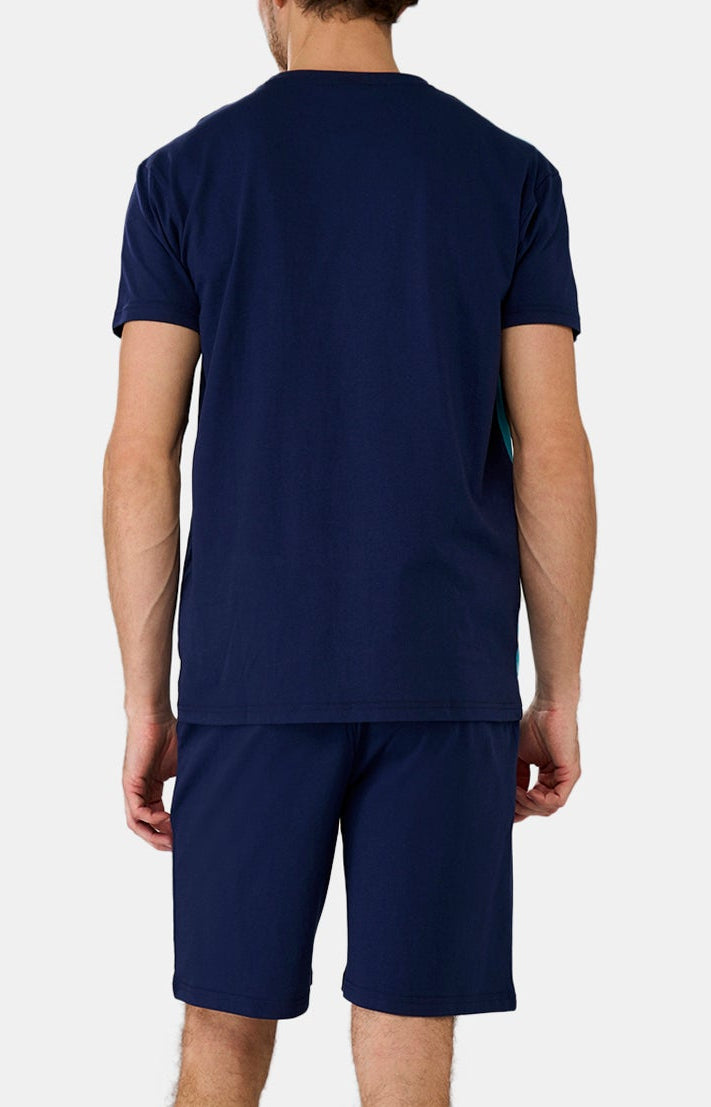 Pyjashort Homme Igor Marine 6