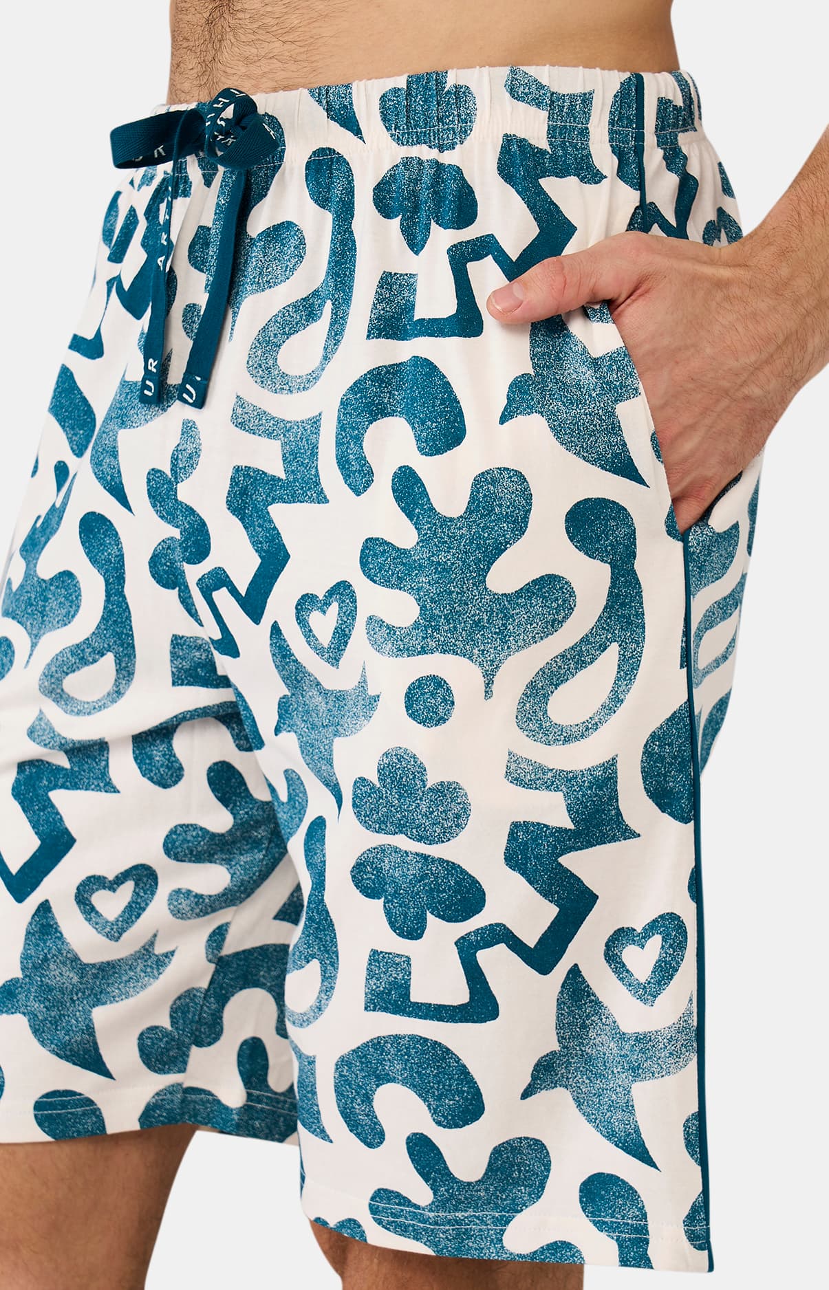 Pyjashort Homme Matis Pétrole 4