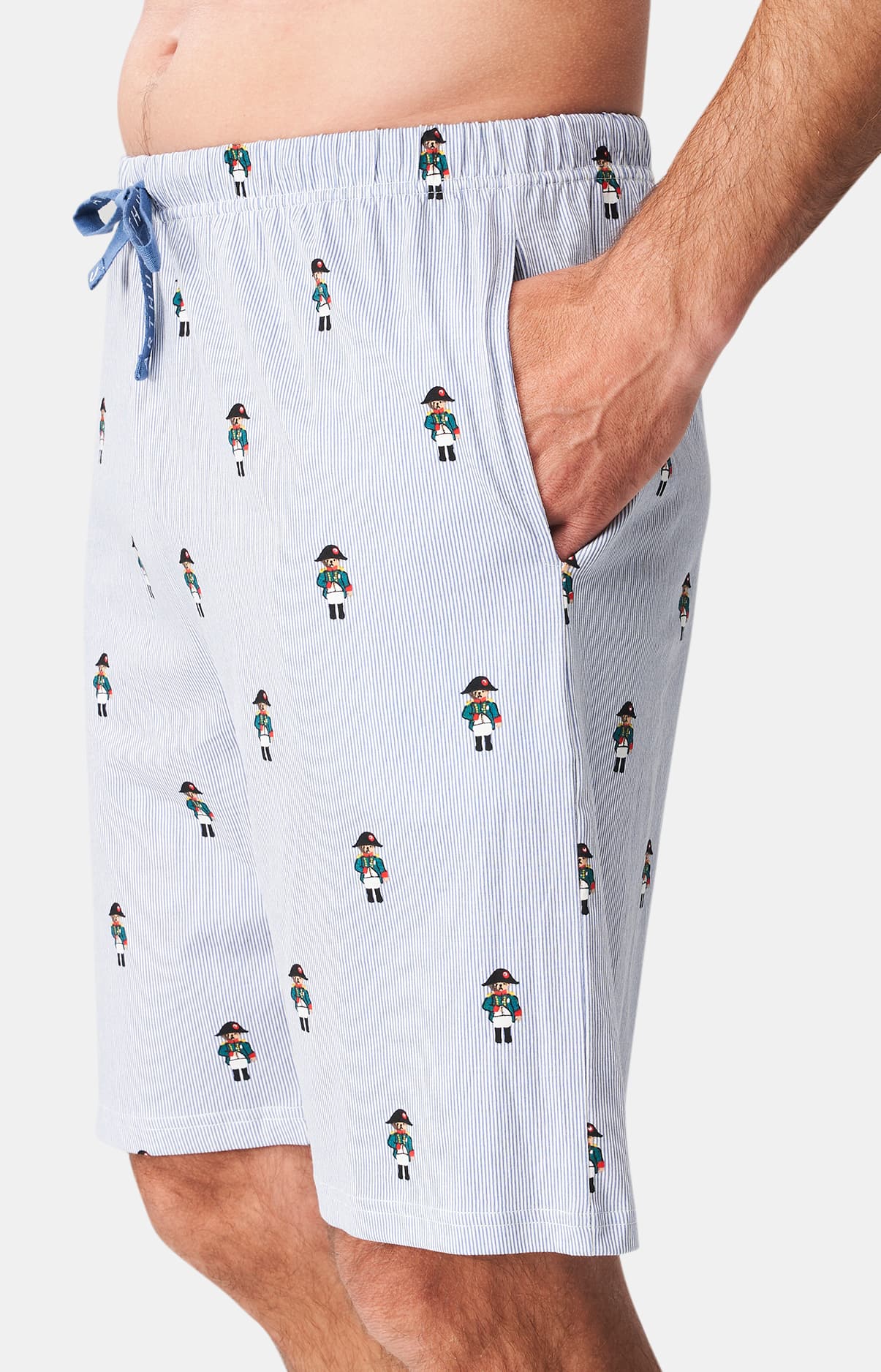 Pyjashort Homme Napoléours Bleu 6