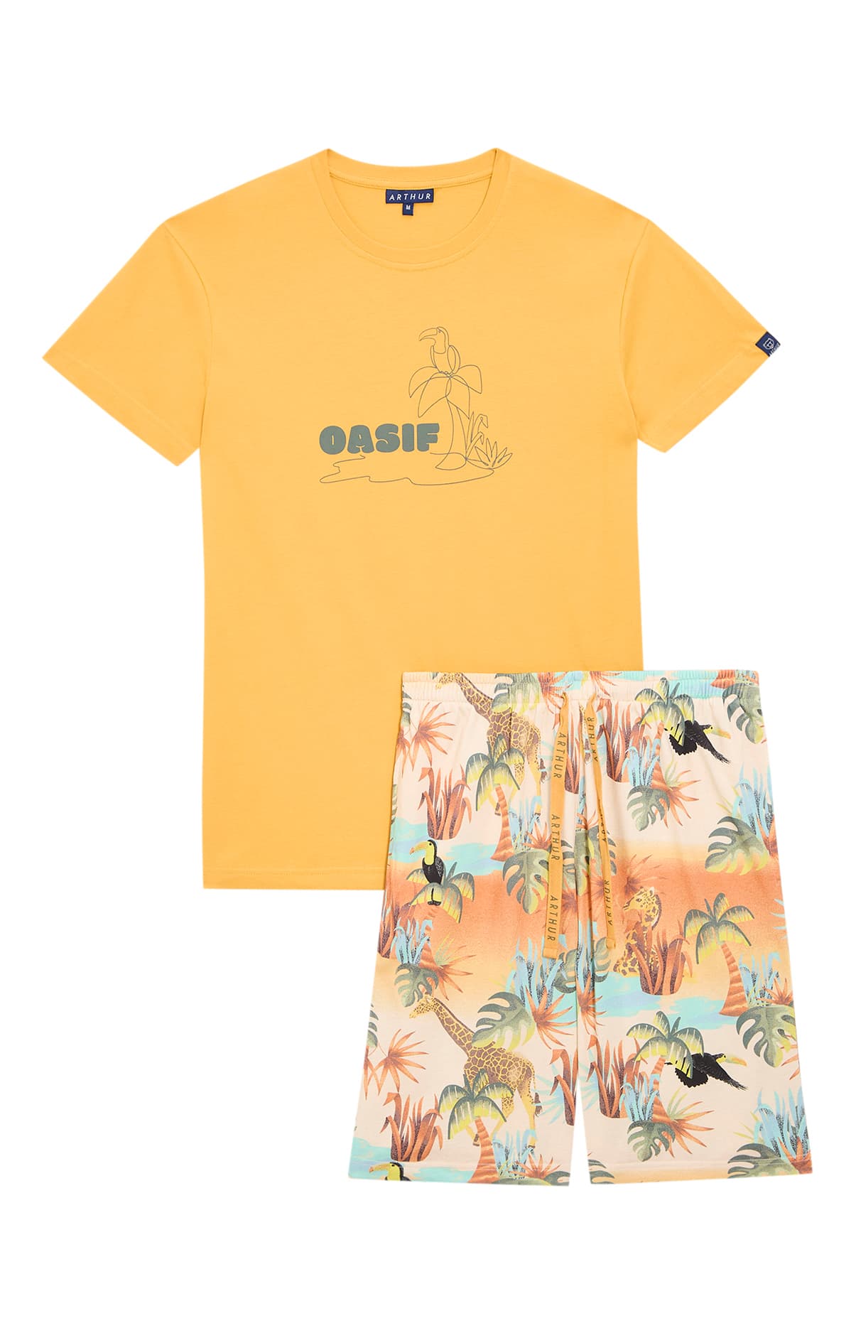 Pyjashort Homme Oasif Multicolore 3