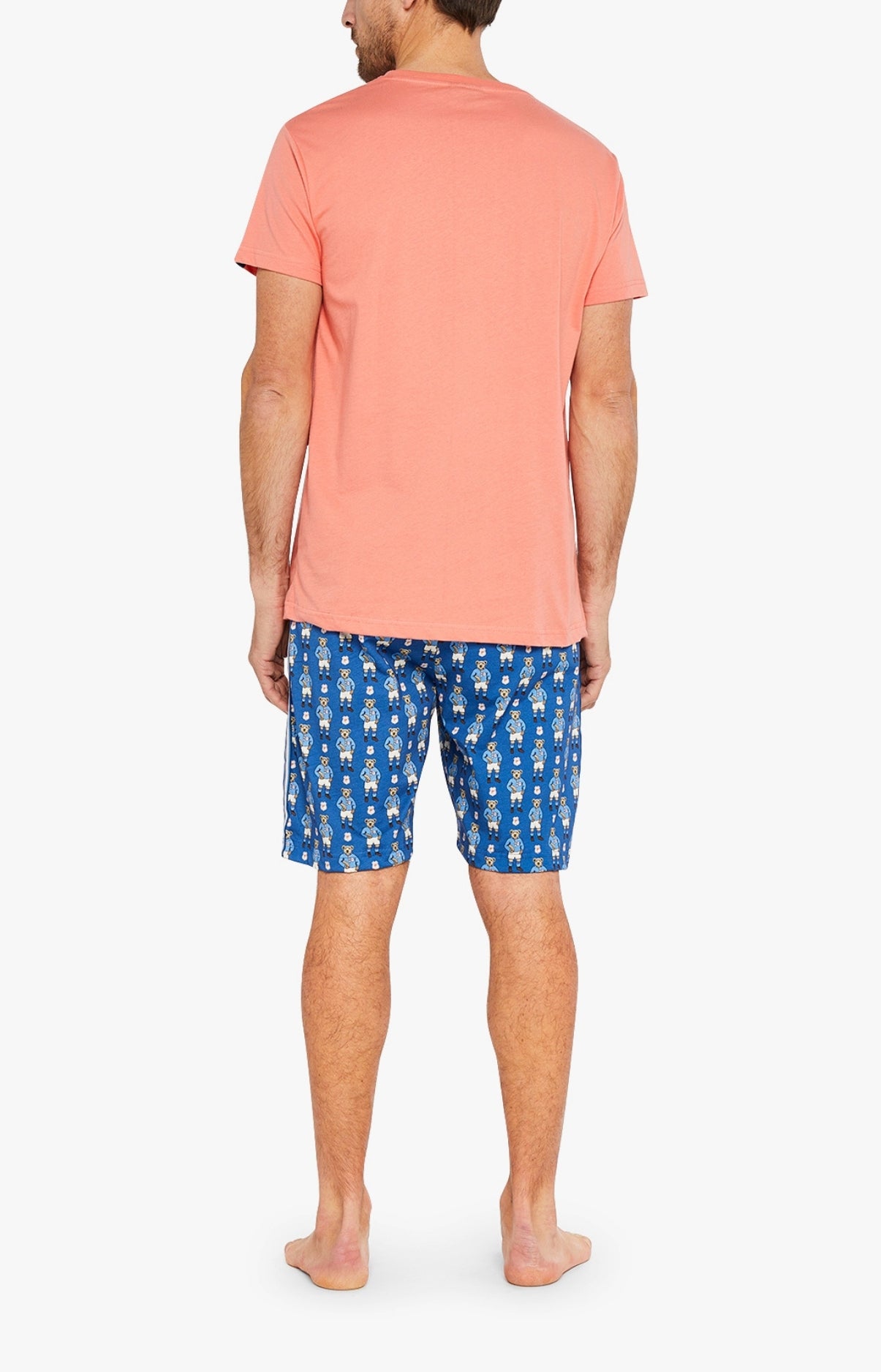 Pyjashort Homme Pilier de la Nuit Bleu 5