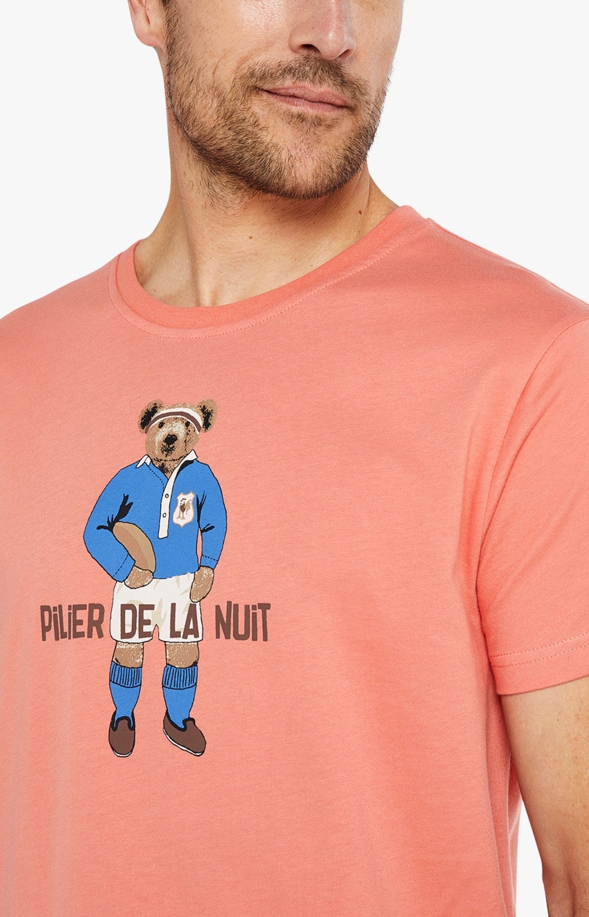 Pyjashort Homme Pilier de la Nuit Bleu 2
