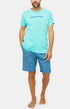 Pyjashort Homme Poulpe Fiction Vert 1
